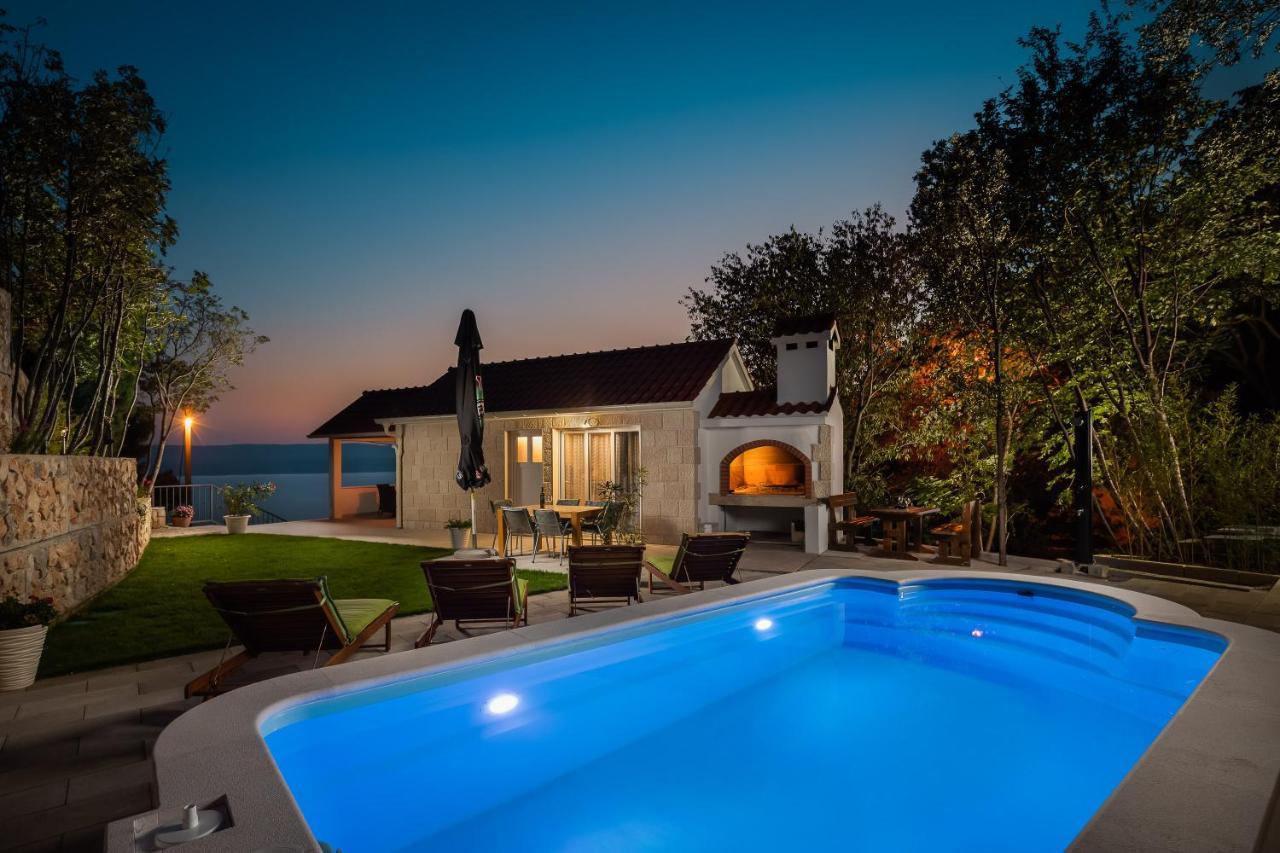 Villa Leoma With Heated Pool Marusici  Екстер'єр фото