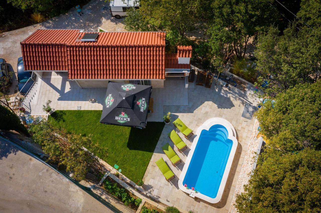 Villa Leoma With Heated Pool Marusici  Екстер'єр фото
