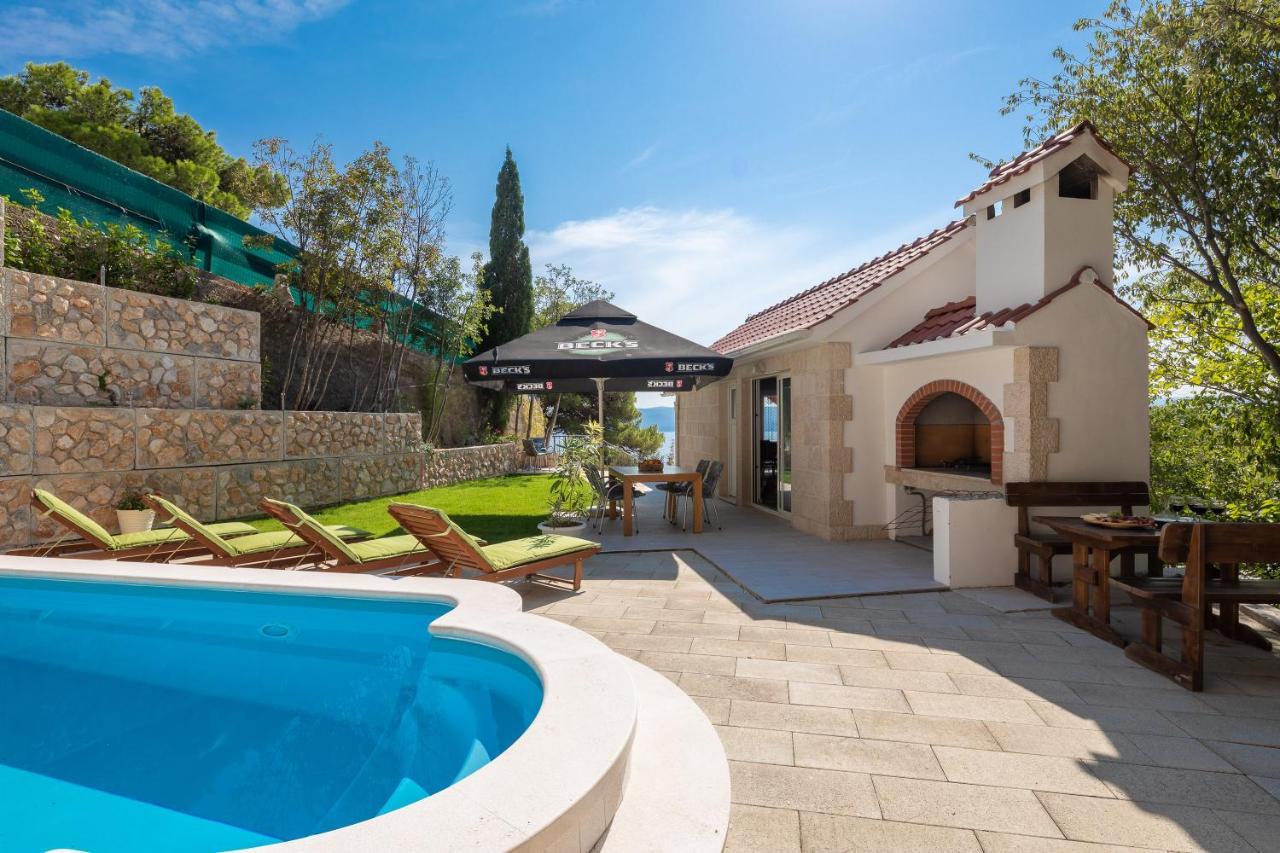 Villa Leoma With Heated Pool Marusici  Екстер'єр фото